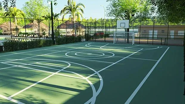 Quadra poliesportiva
